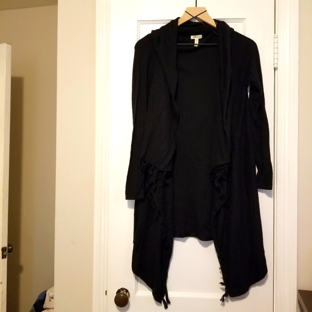 Matilda Jane high-low black sweater